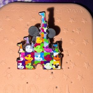 Disney Mickey Castle Enamel Pin